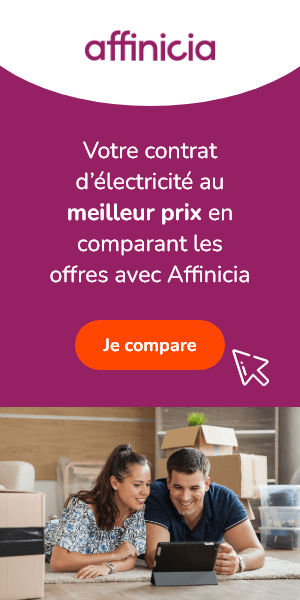 Votre contrat d'électricité au meilleur prix en comparant les offres avec Affinicia